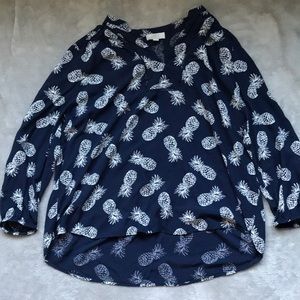 LOFT blouse. Lightweight, soft, and breathable.